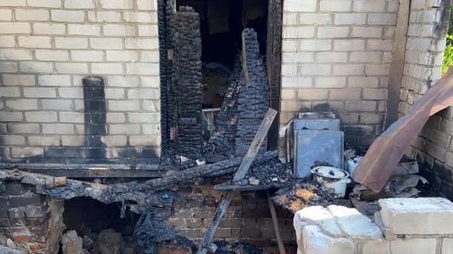 Пожар под Волгоградом унёс жизни двух человек