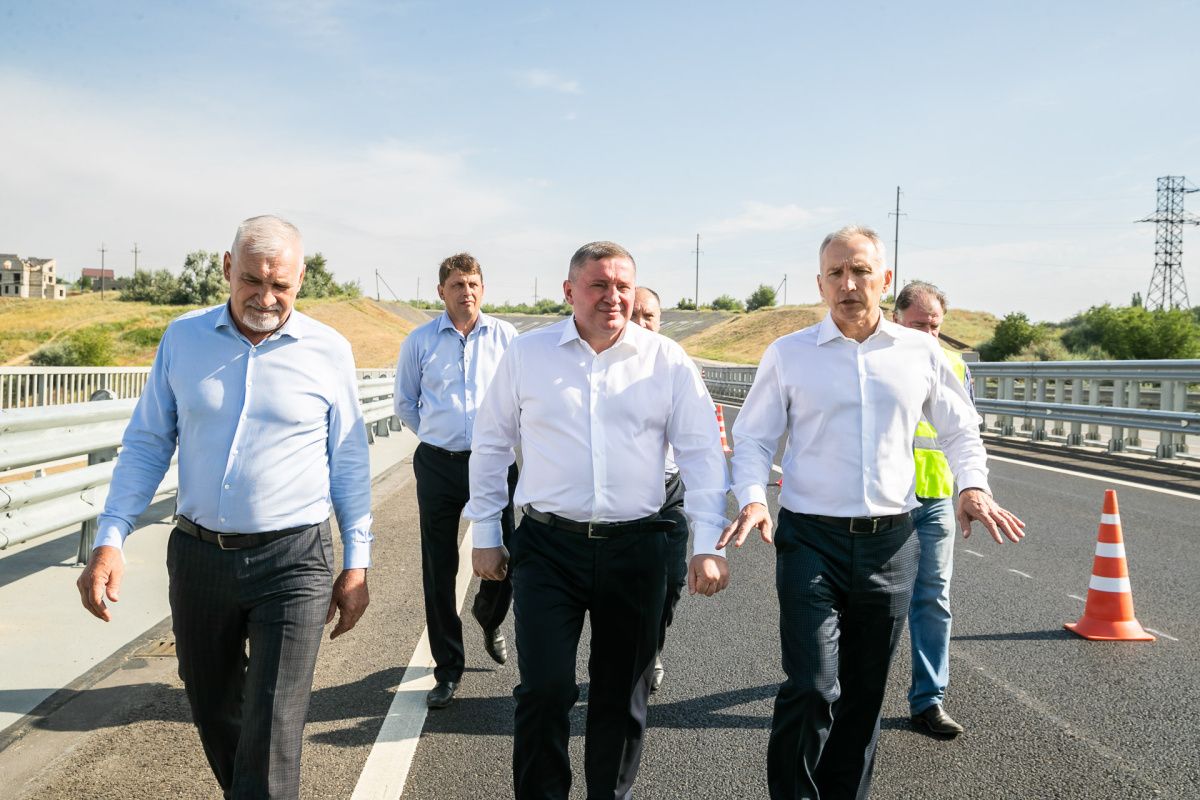 В Волгоградской области открылся мост через Ерзовку 