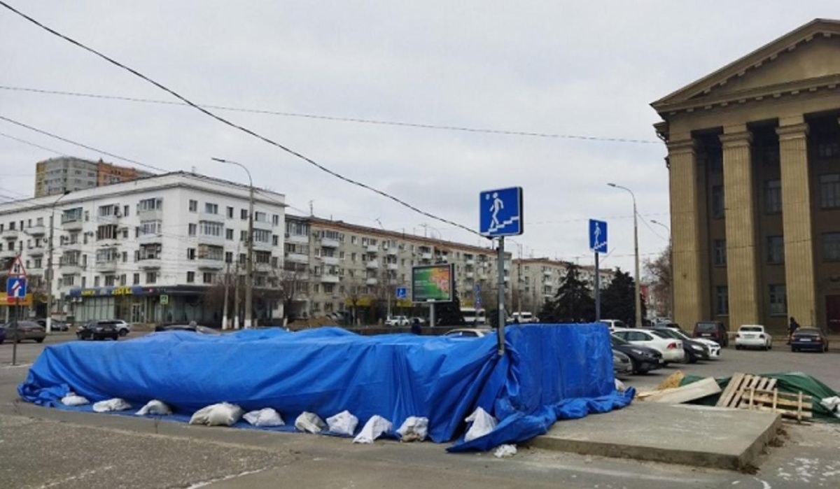 В Волгограде начался ремонт станции скоростного трамвая «Площадь Ленина» 