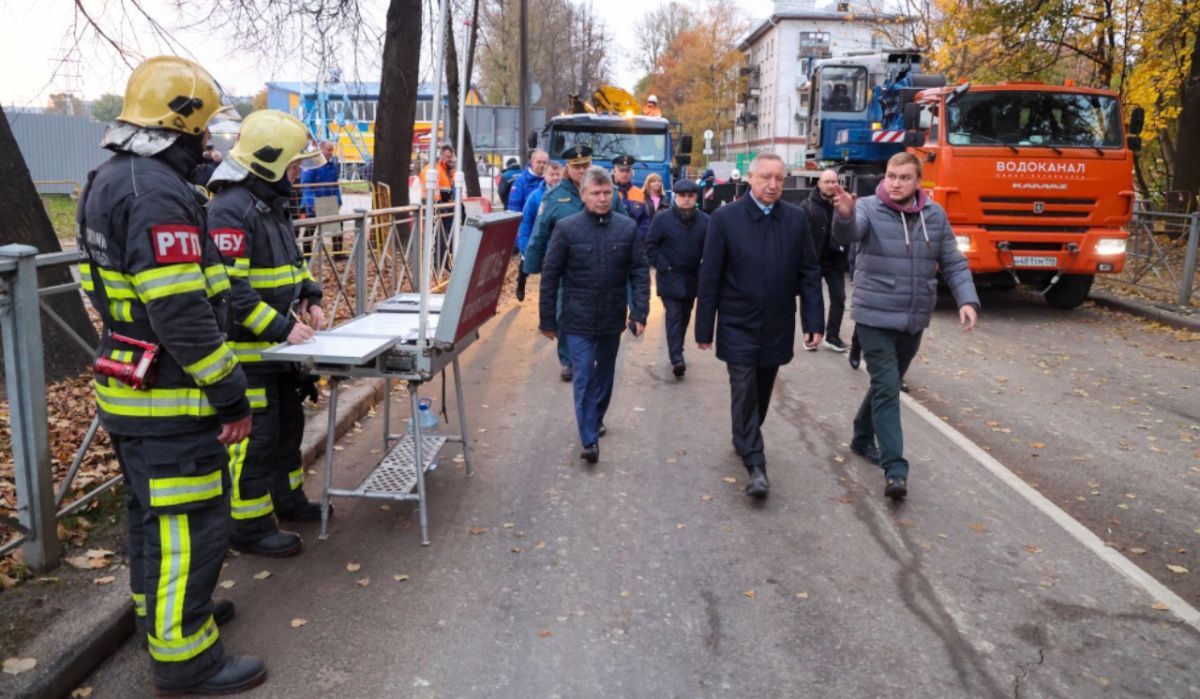В Петербурге возбудили дело по факту обрушения грунта