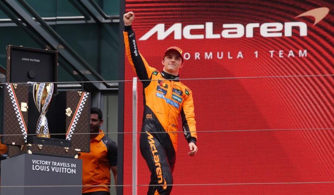 Пиастри из McLaren одержал победу в гонке «Формулы-1» в Китае