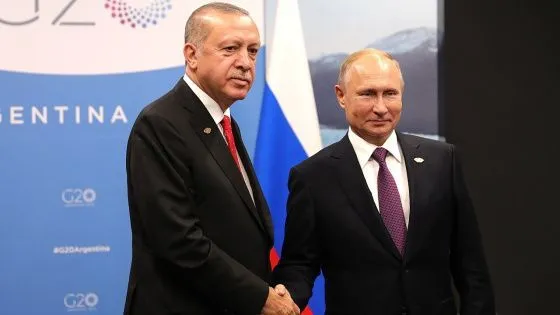 Кремль: контакты Владимира Путина и Реджепа Эрдогана готовятся 